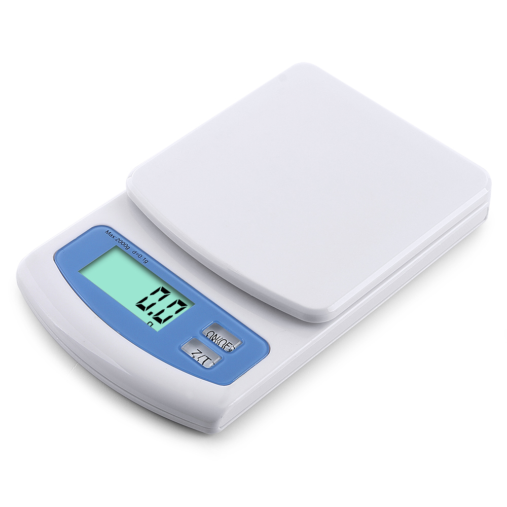 Vktech Timbangan Dapur Mini Digital Scale 2000g 01g Ks 186