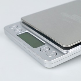 Taffware Digipounds Timbangan Dapur Mini Digital Scale 3000g 0.1g -  i2000 - Silver - 2