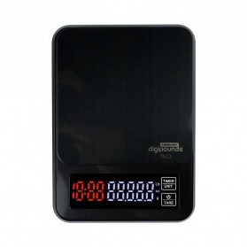 Taffware Digipounds Timbangan Dapur Mini Digital Coffee Scale LCD 3000g 0.1g - TSC3 - Black