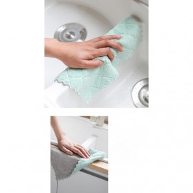 eTya Kain Lap Dapur Microfiber Cleaning Cloth - WJJD201 - Mix Color - 7