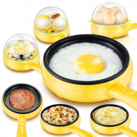 Keythemelife Panci Elektrik Pancake Egg Boiler Frying Pan - W-350 - Yellow - 1