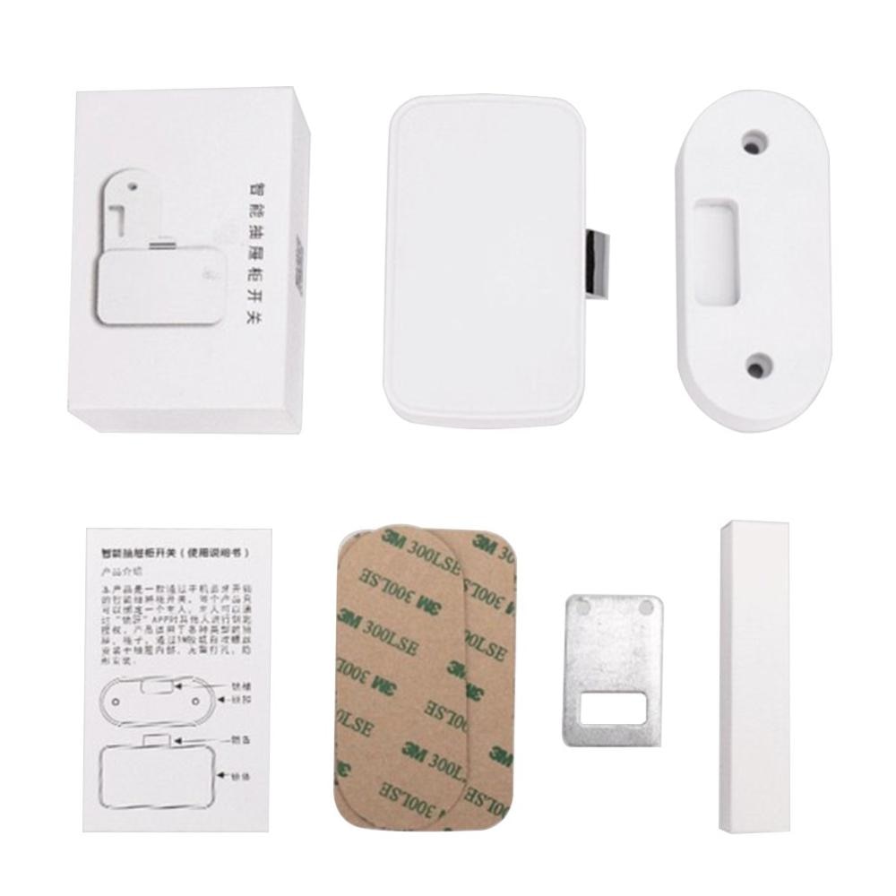 Smart Drawer Kunci Pintu Cabinet Lock Keyless Bluetooth App Security Drawer T1 White Jakartanotebook Com