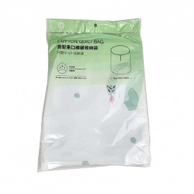 AsyPets Keranjang Lipat Penyimpanan Pakaian Kotor Foldable Organizer Quilt Bag - DR230 - White - 10