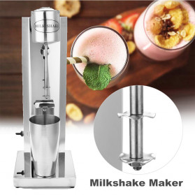 DESANJIAO Mesin Milkshake Tea Foam Stirring Maker 800ml - MS1 - Silver - 6