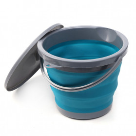 AsyPets Baskom Ember Lipat Water Bucket Foldable Collapsible 5 Liter - ST364 - Blue - 2