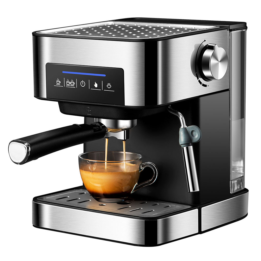 Pink Bunny Mesin Kopi Semi-Automatic Espresso Coffee Machine 1.6 Liter PB20 - Black