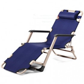 Zero Gravity Kursi Lipat Kerja Folding Picnic Chair - NO4 - Navy Blue