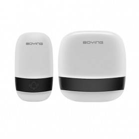 Boying Bell Pintu Digital Wireless Doorbell Touch Music Long Distance - B815 - White - 3