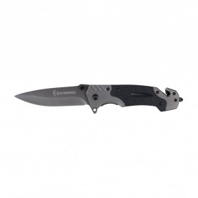 BROWNING Pisau Lipat Outdoor Portable Knife Survival Tool - 440C - Gray