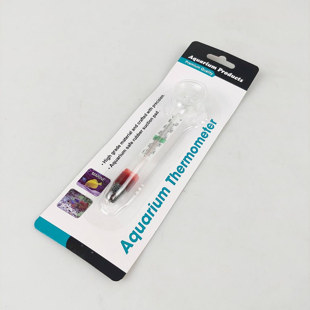 Gambar produk Effosola Termometer Pengukur Suhu Aquarium Glass Tube Temperature - YM-050