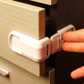 GL Kunci Laci Lemari Safety Lock Kids Drawer Cabinet Door - LG27 - White - 2