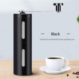 VKTECH Alat Penggiling Kopi Manual Coffee Grinder - RH200 - Black