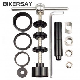 BIKERSAY Centar Shaft Bottom Bracket Install and Removal Tool Axle Disassembly for BB86/30/92/PF30 - SZ912 - Black - 1