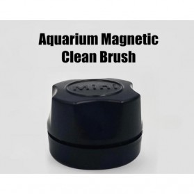 Tempat Alat Tulis - Aquawing Sikat Kaca Magnetic Floating Brush Glass Aquarium - WH-02 / Mini-1 - Black