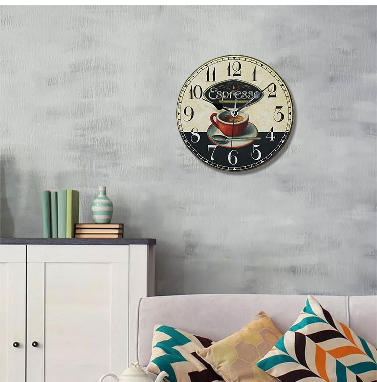 GOHAND Jam Dinding Bulat Quartz Creative Design Model GOHAND Jam Dinding Bulat Quartz Creative Design Model