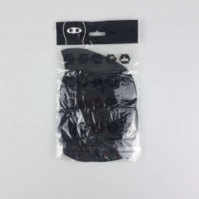 Deemount Bandana Sepeda Headband Cycling Sports Cap Quick Dry - HDW-003 - Black - 9