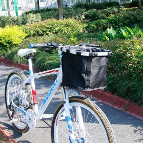 DEEMOUNT Keranjang Sepeda Strorage Basket Carrying Pouch - BSK-001 - Black - 6