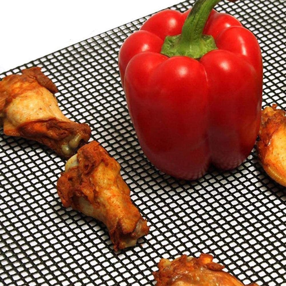 Gambar produk BLife Alas Panggang BBQ Barbeque Grilling Mats Non-stick Grid Shape 30x40cm - B30