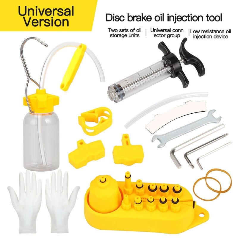 Gambar produk Aubtec Alat Ganti Oli Rem Sepeda Hydraulic Disc Brake Oil Bleed Kit for Universal Set Bicycle - AT20