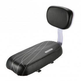 TaffSPORT Boncengan Belakang Sepeda Back Seat Bicycle Child Seat Cover Rack Rest Cushion - LX21 - Black - 4