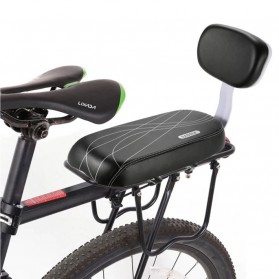 TaffSPORT Boncengan Belakang Sepeda Back Seat Bicycle Child Seat Cover Rack Rest Cushion - LX21 - Black - 11