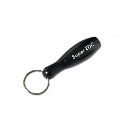 Tegoni Pisau Cutter Mini Pocket Knife Model Gantungan Kunci - EO275 - Black - 2