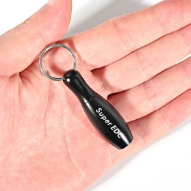 Tegoni Pisau Cutter Mini Pocket Knife Model Gantungan Kunci - EO275 - Black - 6