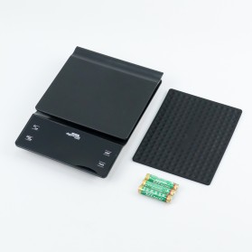 Taffware Digipounds Timbangan Dapur Mini Digital Scale 3kg Akurasi 1g dengan Timer - NS-CF3 - Black - 8