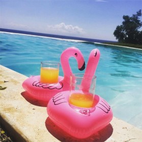 Doffy Pelampung Gelas Minum Kolam Renang Inflatable Cup Holder Model Beach - XY19 - Multi-Color - 4