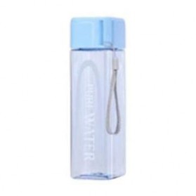 BIANLI Botol Minum Plastik Tabung Transparan 480ml - J100 - Blue - 2