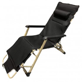 Zero Gravity Kursi Lipat Kerja Folding Picnic Chair - NO16 - Black - 1
