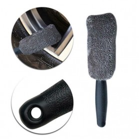 CARHAVE Sikat Microfiber Pembersih Velg Ban Mobil Motor Car Wheel Rim Brush - H77 - Gray - 1