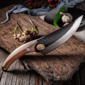 BUCK Elf Pisau Berburu Hunting Boning Knife Survival Tool - JYI-77 - Black - 7