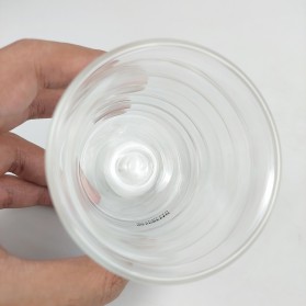 Aldismala Gelas Cangkir Kopi Anti Panas Double-Wall Borosilicate Glass Nespresso Series 150ml - Transparent - 3