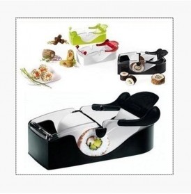 BOUSSAC Penggulung Sushi Roll Maker Magic Rice Roller Tools - BSST48 - Black - 2