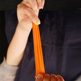 SuSuMu Pisau Jari Tangan Thumb Knife Finger Protector Silicone Size Large - YYC71 - Orange - 3