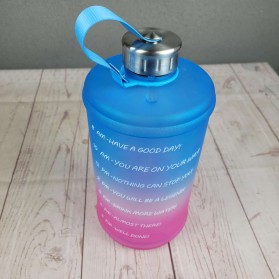 VOCLEIN Botol Minum Besar Travel Model Galon BPA Free 2200ml - V222 - Mix Color - 2