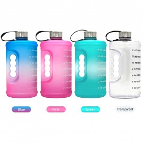 VOCLEIN Botol Minum Besar Travel Model Galon BPA Free 2200ml - V222 - Mix Color - 6