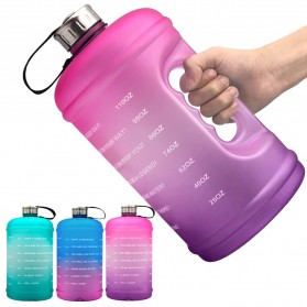 VOCLEIN Botol Minum Besar Travel Model Galon BPA Free 2200ml - V222 - Mix Color - 7