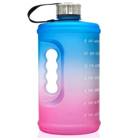 VOCLEIN Botol Minum Besar Travel Model Galon BPA Free 2200ml - V222 - Mix Color - 8
