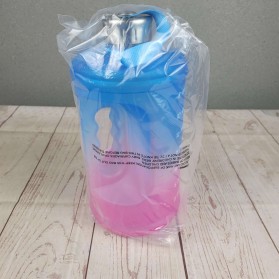 VOCLEIN Botol Minum Besar Travel Model Galon BPA Free 2200ml - V222 - Mix Color - 9