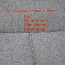Zero Gravity Kasur Lipat Portable Folding Escort Bed - ALL-70 - Gray - 5
