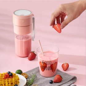 Luicy Blender Buah Mini Portable Juicer Cup 300ml - PA-G01 - Gray - 7