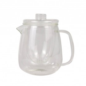 One Two Cups Teko Pitcher Teh Chinese Teapot 600ml with Saringan Infuser - K77 - Transparent