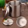 Gambar produk YOMDID Gelas Susu Kopi Teh Bir Mug Drinkware Stainless Steel 350ml - HH-8604