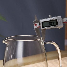 Jinuo Teko Pitcher Glass Teapot Japanese Style Tea Infuse 1200ml - CV102 - Transparent - 7