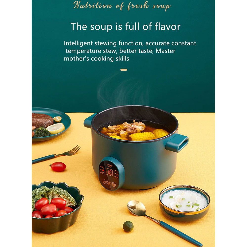 JIASHI Smart Rice Cooker Penanak Nasi Mini MultiFunction Cooker 3L