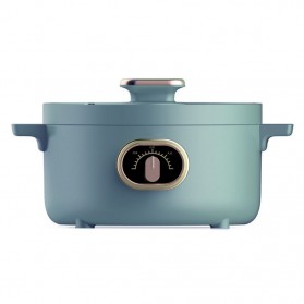 OTAUTAU Panci Listrik Electric Hot Pot Frying Pan 3L 1000W - YD-017 - Green