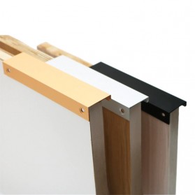 PQB Handle Drawer Cabinet Pulls Knobs Stainless Steel - LK-004-KB - Black - 5