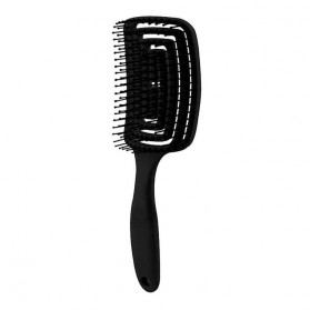 YIBER Sisir Rambut Anti Rontok Detangling Hair Comb Brush - Y2645 - Black